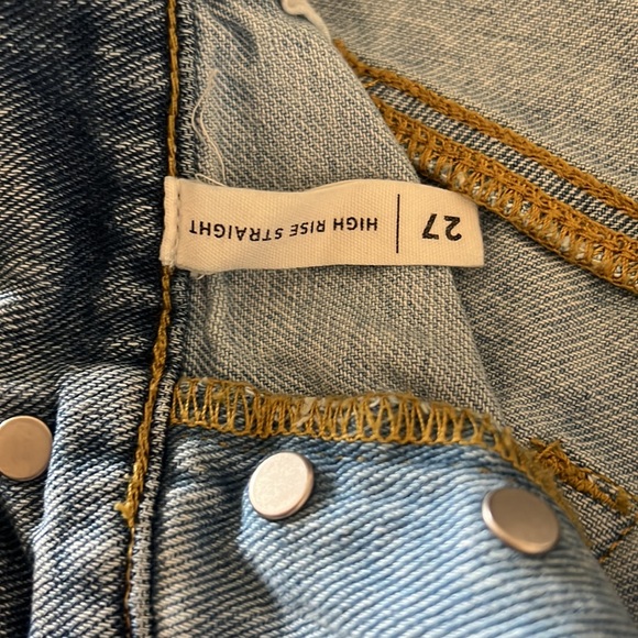 PACSUN High Rise Straight sz 27 - Picture 3 of 7